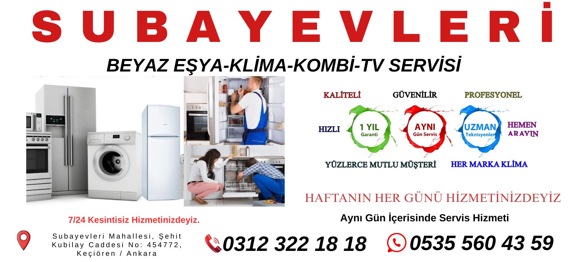 Subayevleri Beyaz Eşya 